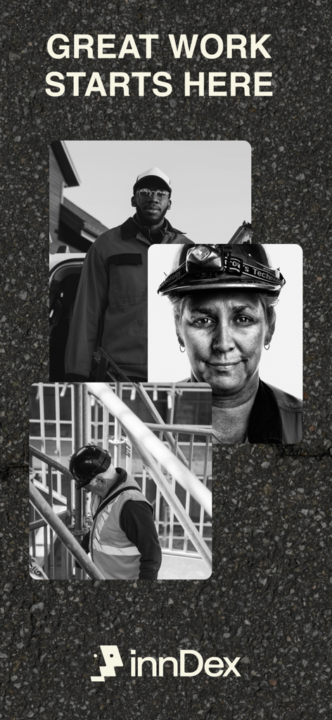 innDex - Construction workers in safety gear for project management