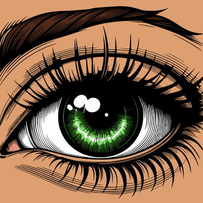 realistic eye
