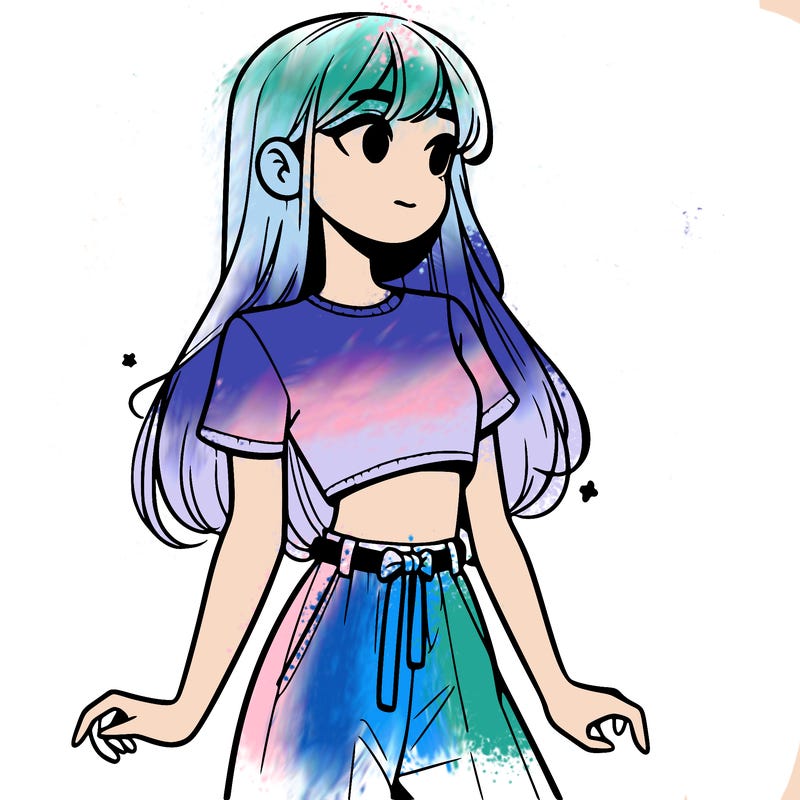 girl in a cute crop top