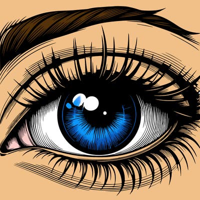 realistic eye
