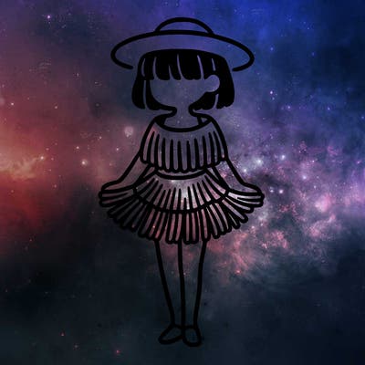 a person wearing a short fringe tassel skirt