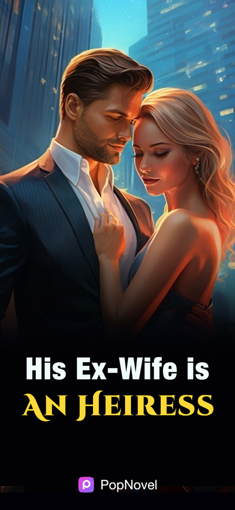 PopNovel - Um casal romântico em traje formal representando a história de romance de CEO Sua Ex-Esposa é UMA HERDEIRA no aplicativo PopNovel.