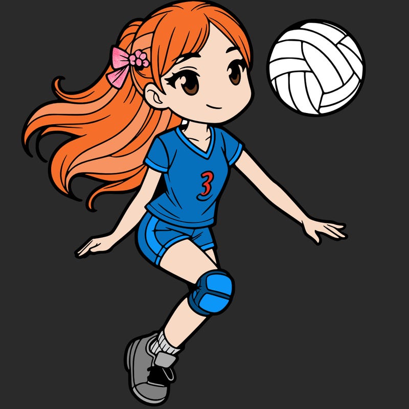 volleyball girl