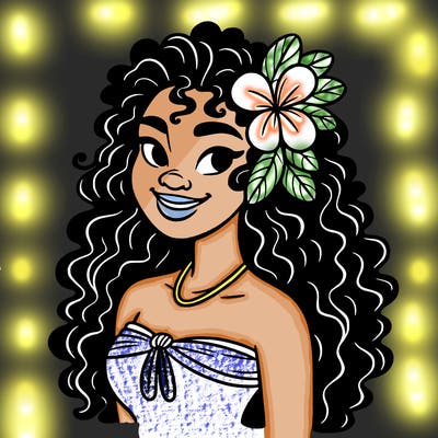 hawaiian black woman