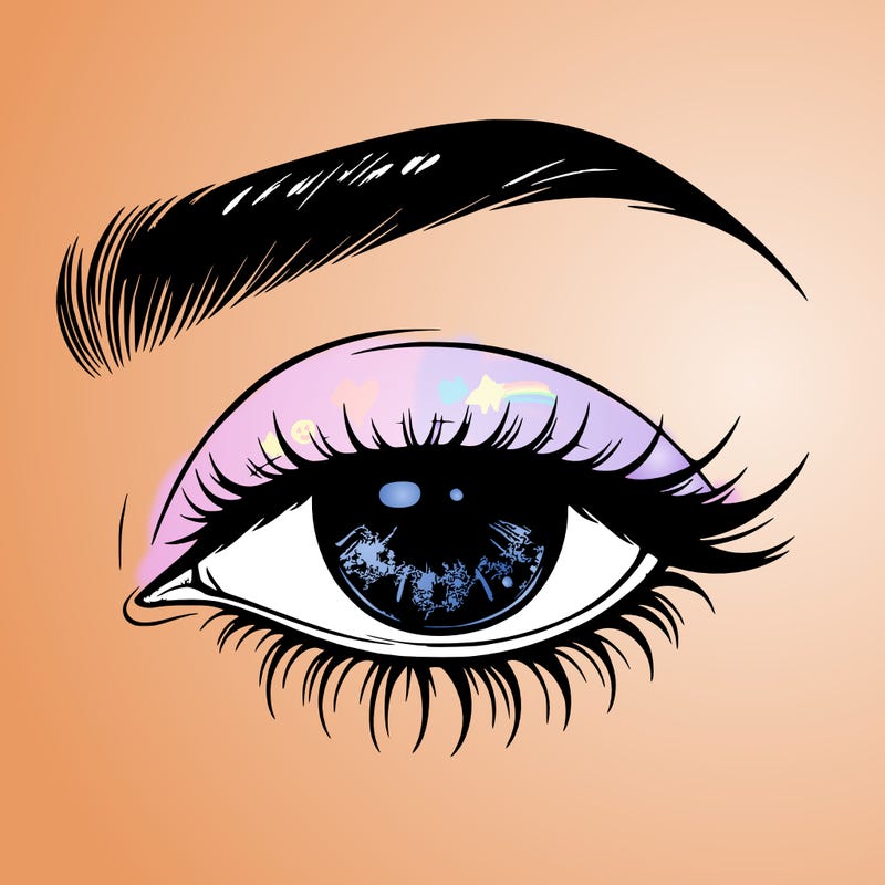 eye closed realistic