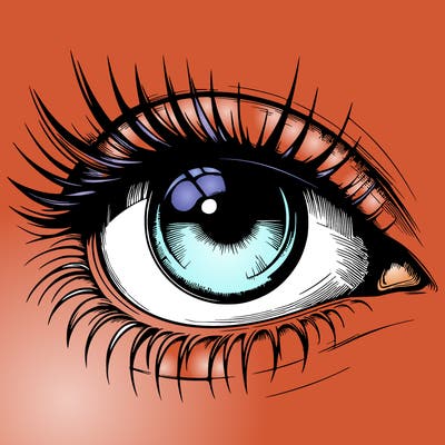 realistic eye