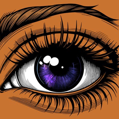 realistic eye