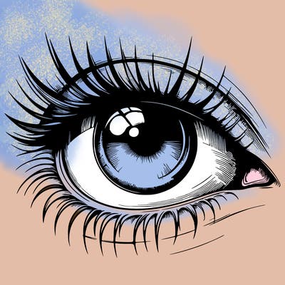 realistic eye