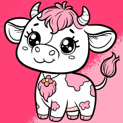cute cow