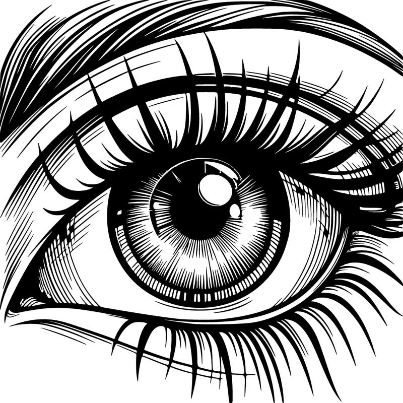 a real eye real realistic super realistic