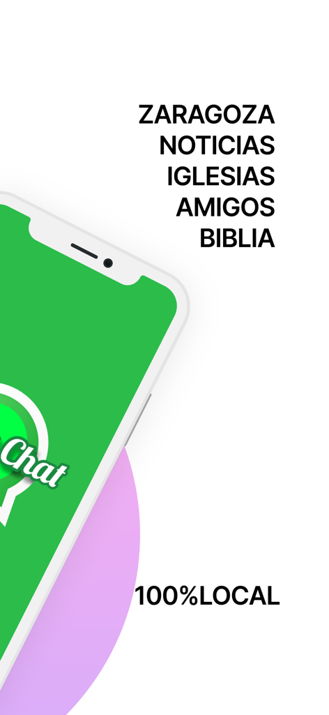 BibliaChat - Pantalla de la app móvil BibliaChat resaltando noticias de la iglesia local, amigos y funciones de la Biblia en español