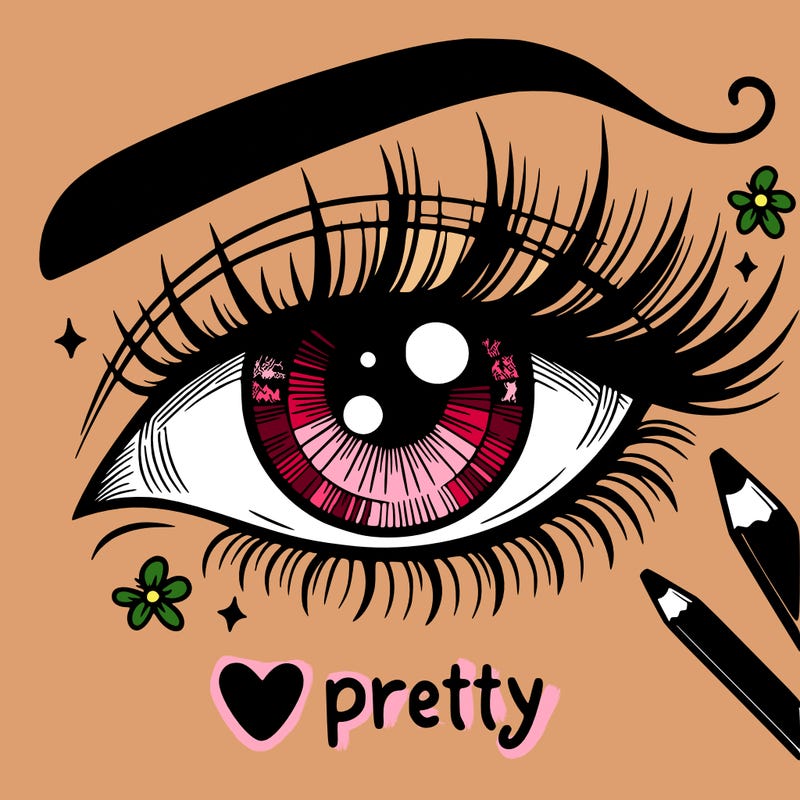 pretty eye