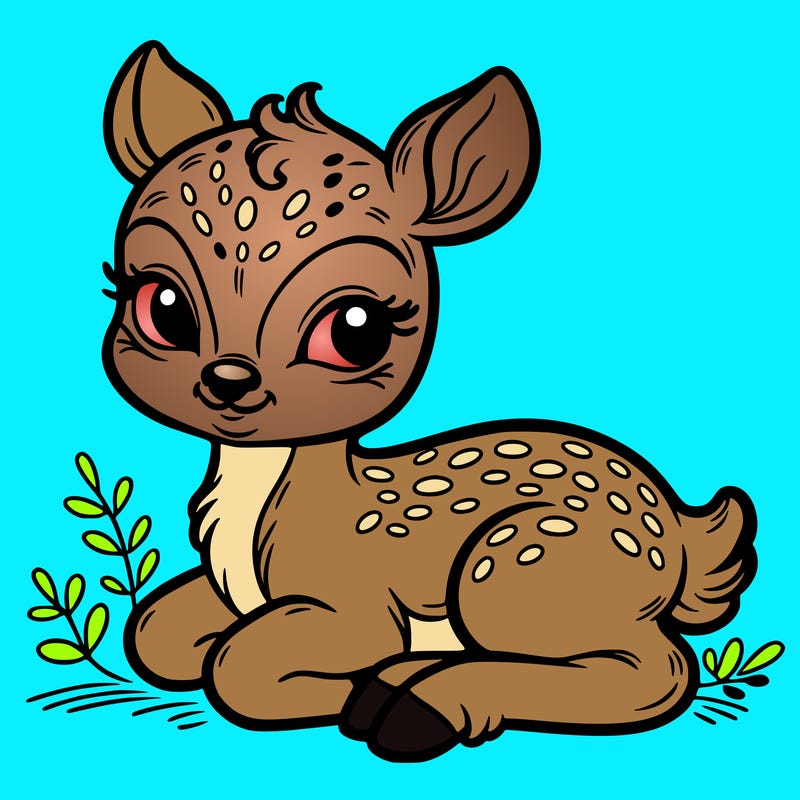 baby deer