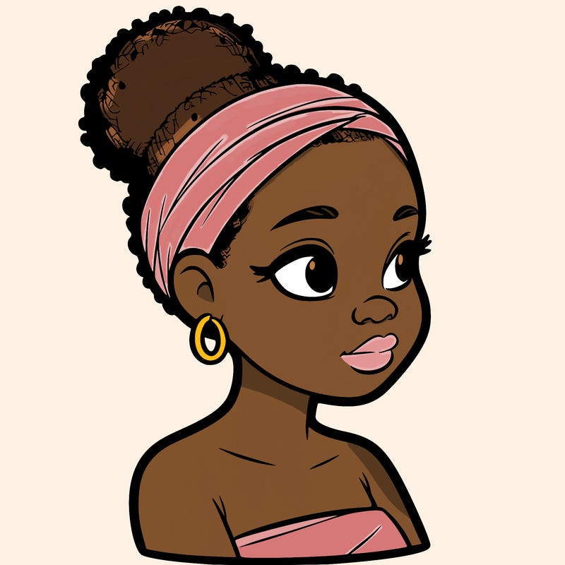african girl