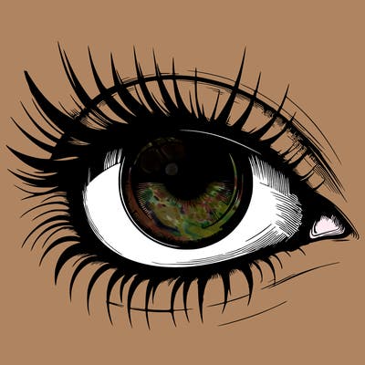 realistic eye