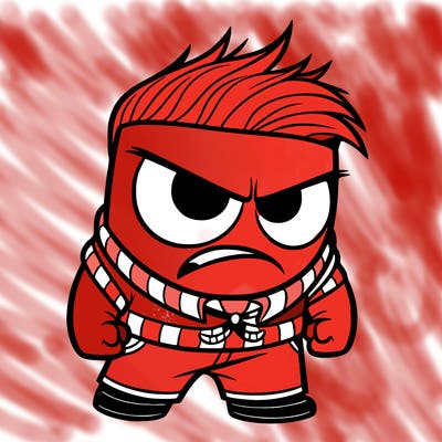 anger from inside out.