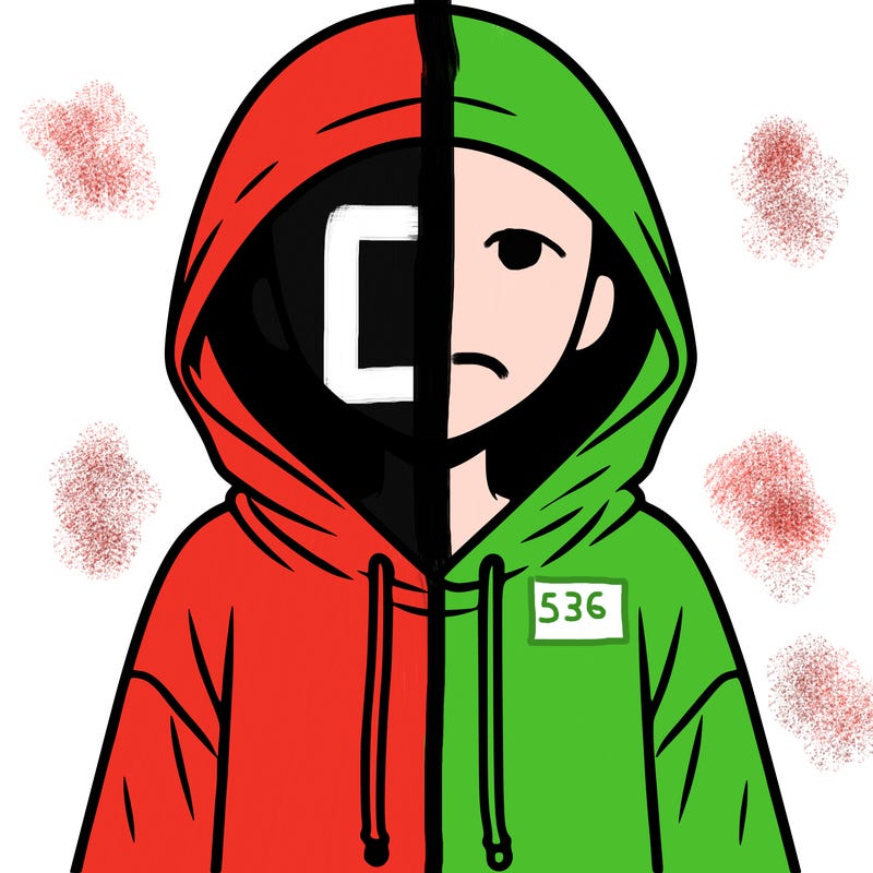 faceless girl in hoodie