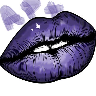 realistic lips