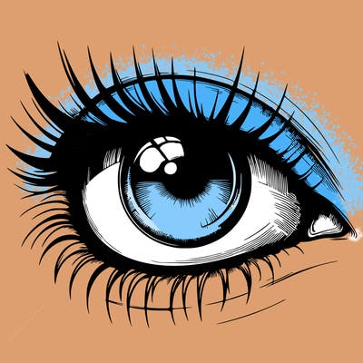 realistic eye
