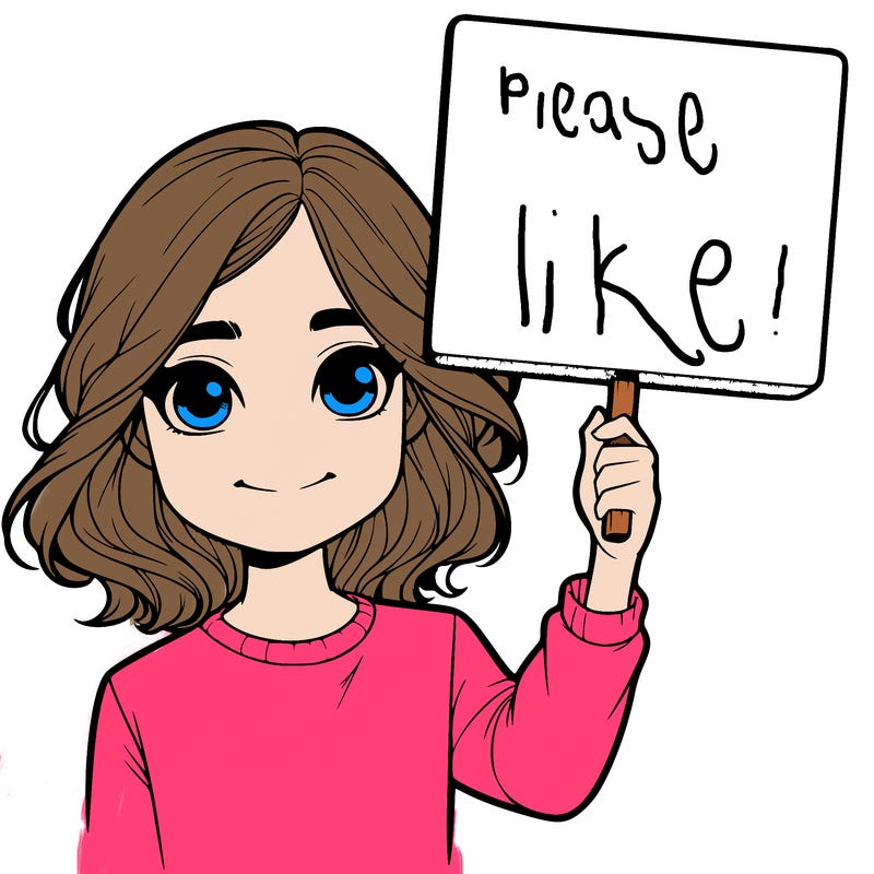 realistic girl holding up a sign