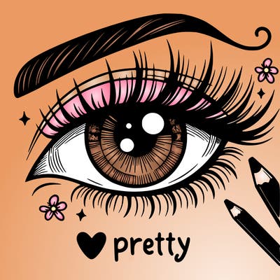 pretty eye