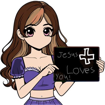 realistic pretty girl holding blank sign