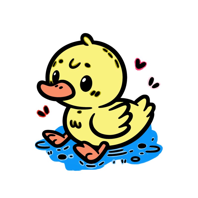 cute duck