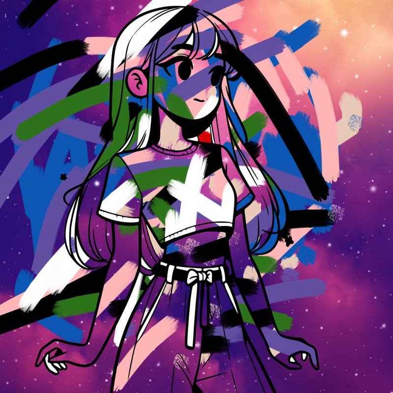 girl in a cute crop top