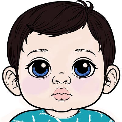 realistic baby