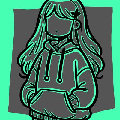 girl in sweatshirt