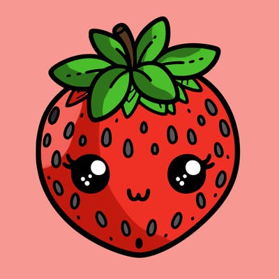 cute strawberry