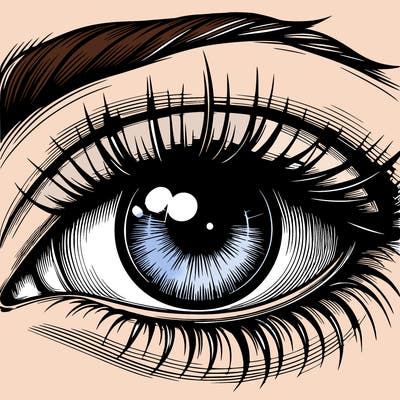 realistic eye