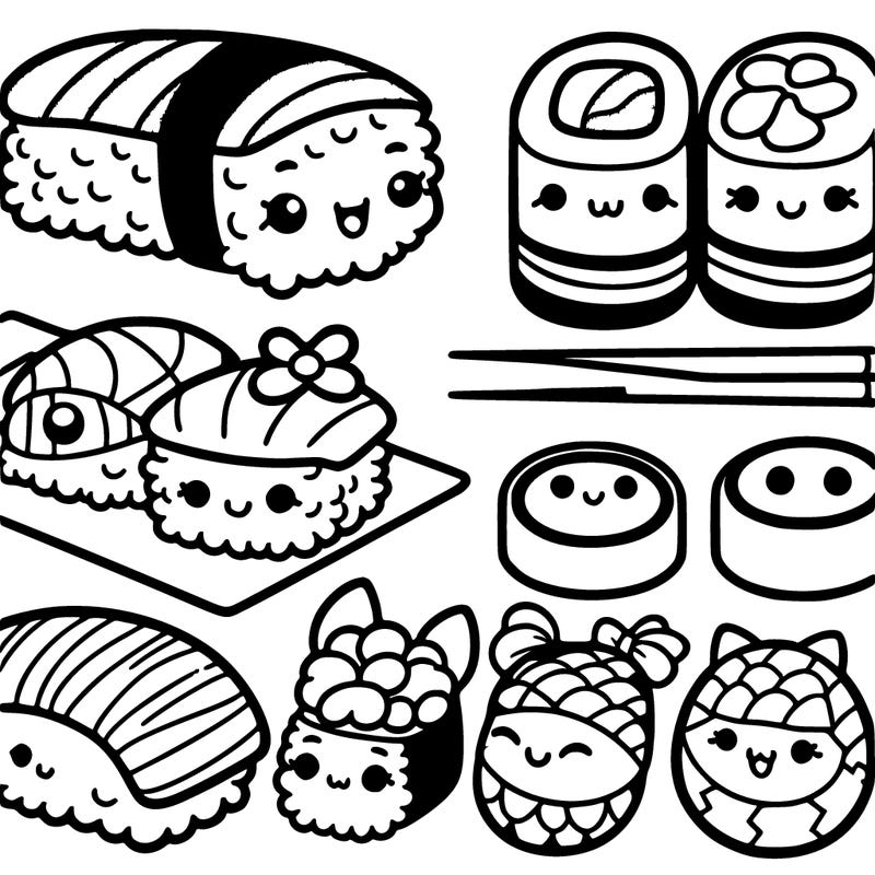 cute sushi