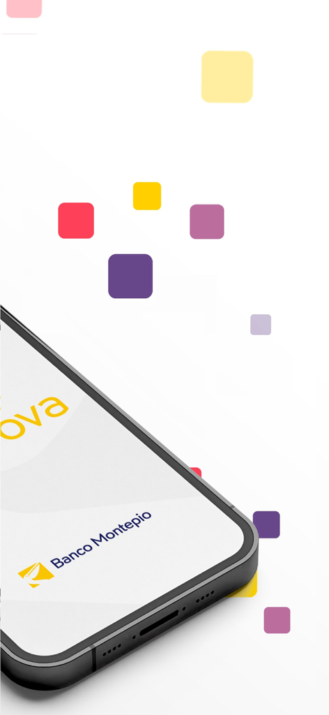 APProva | Banco Montepio - A smartphone displaying the APProva authentication app for Banco Montepio users.