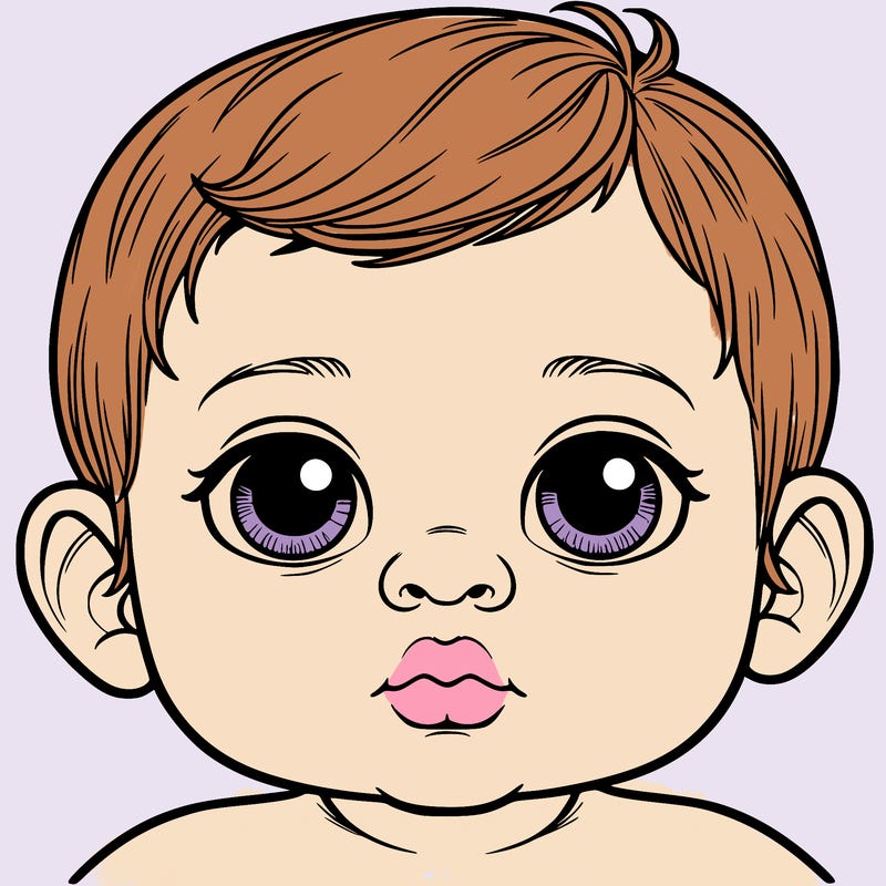 realistic baby