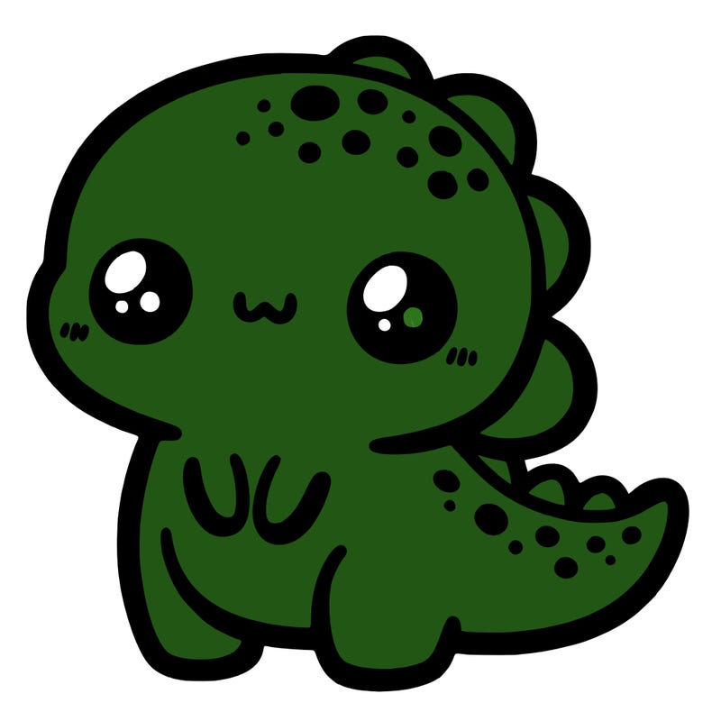 kawaii dinosaur