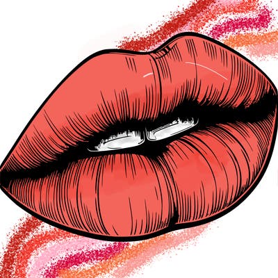 realistic lips