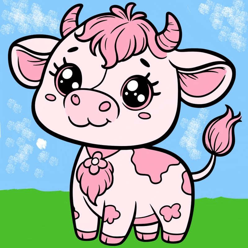 cute cow