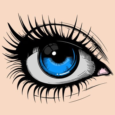 realistic eye