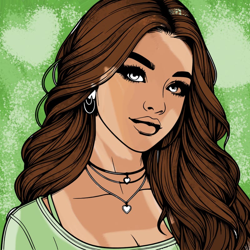 detailed realistic girl