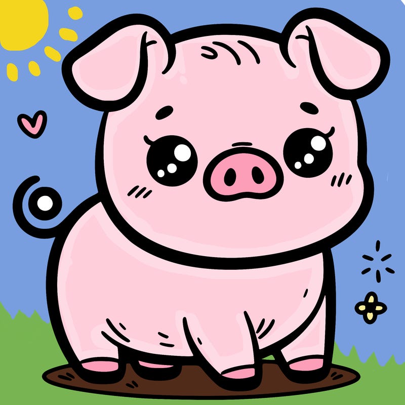 cute pig