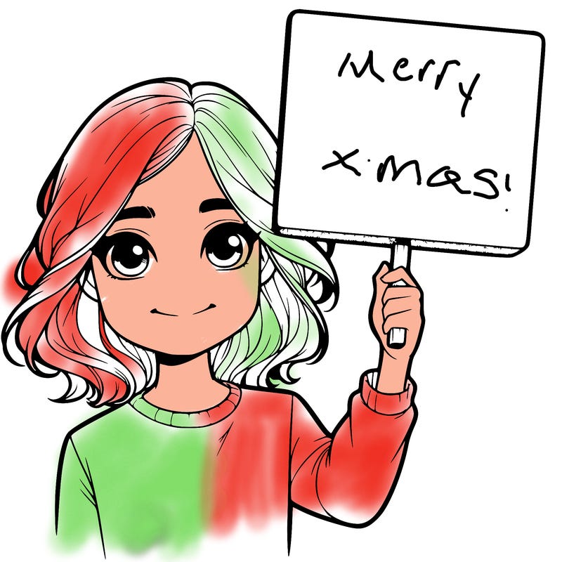 realistic girl holding up a sign