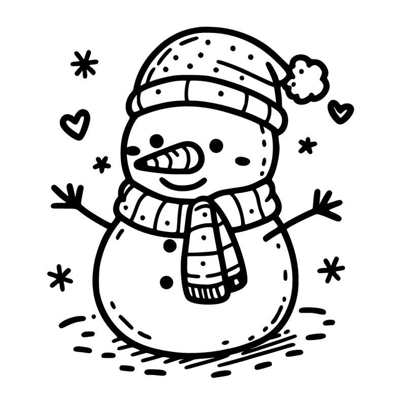 snowman cute