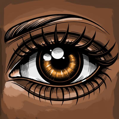 realistic eye