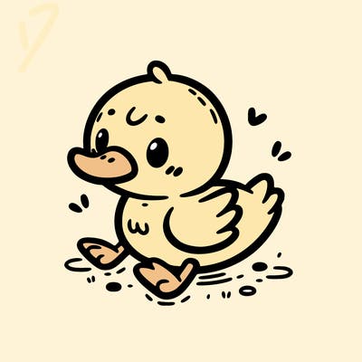 cute duck