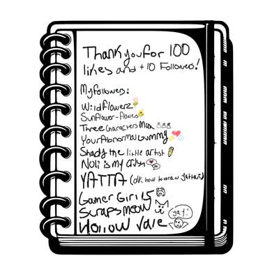 blank, realistic notebook