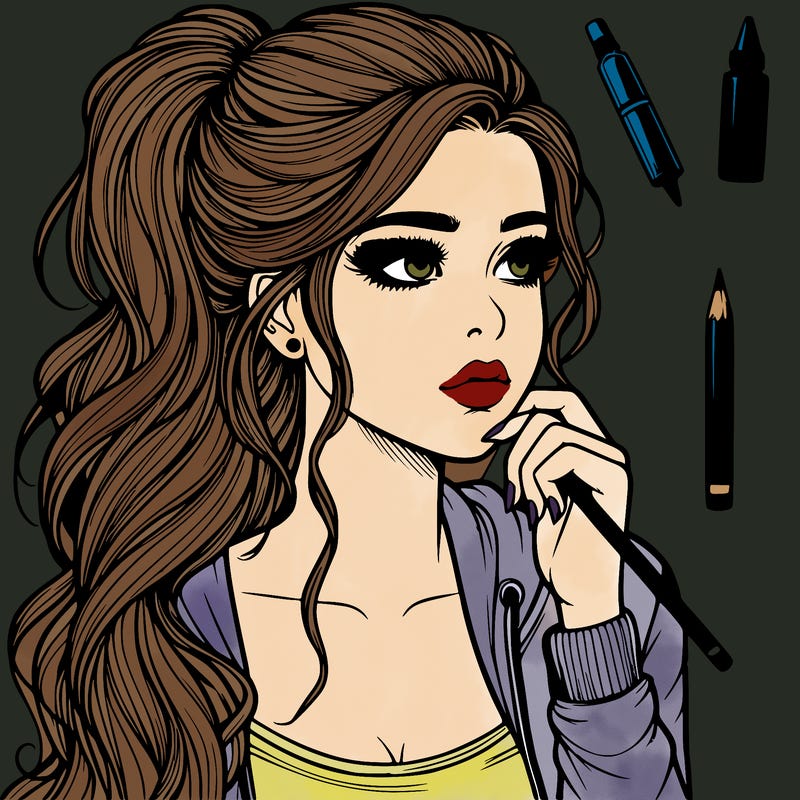 realistic teenage pretty