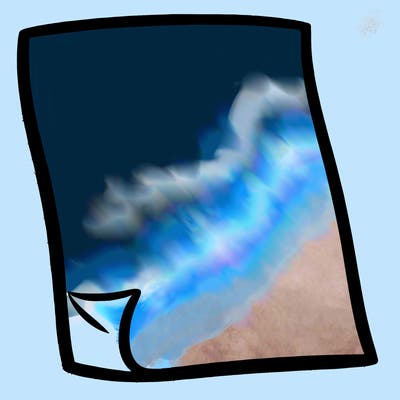 blank peace of paper