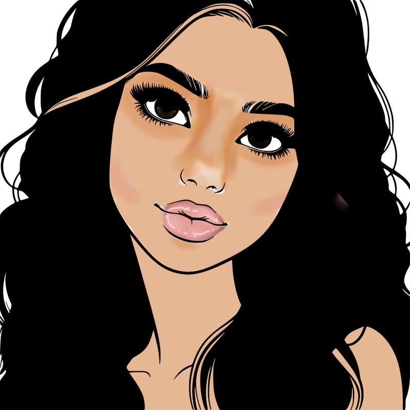 beautiful realistic girl