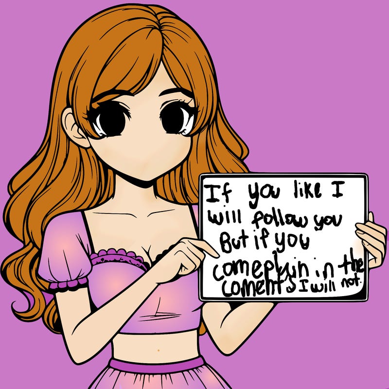 realistic pretty girl holding blank sign